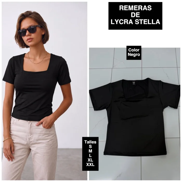 Remeras de Licra Stella
