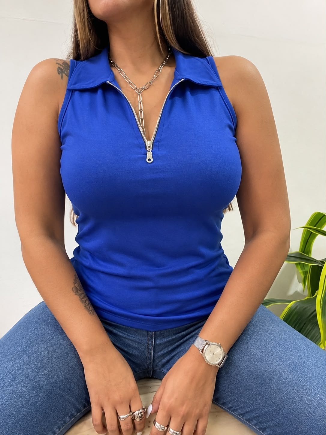 Musculosa Chomba C/ Cierre - Imagen 2