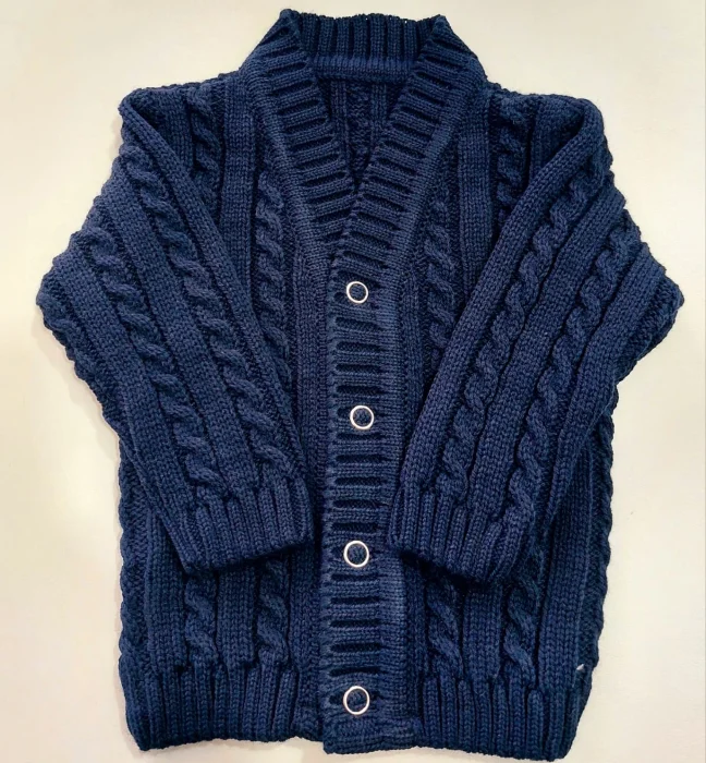 Cardigan Trenzado para Bebé