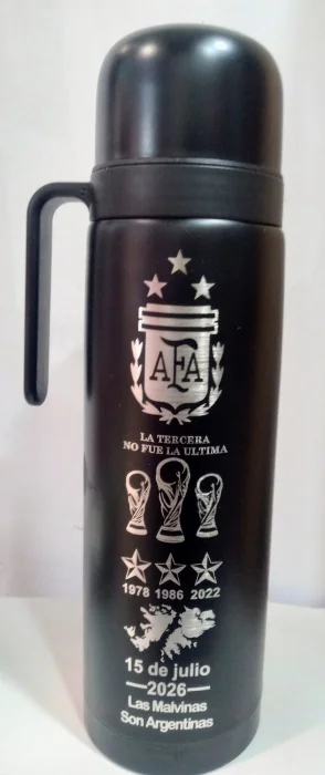 Termo 1/2manija  de 1 L Grabado