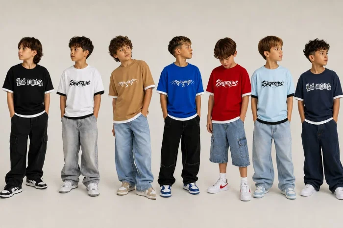 Remera Combinada Varon