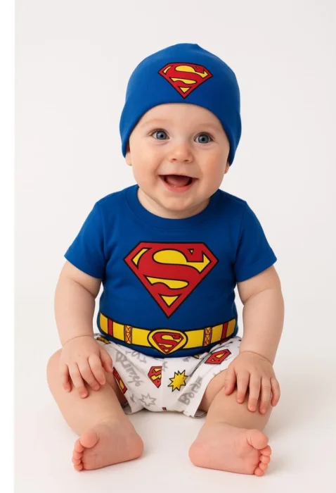 Set 3 Piezas Super Man