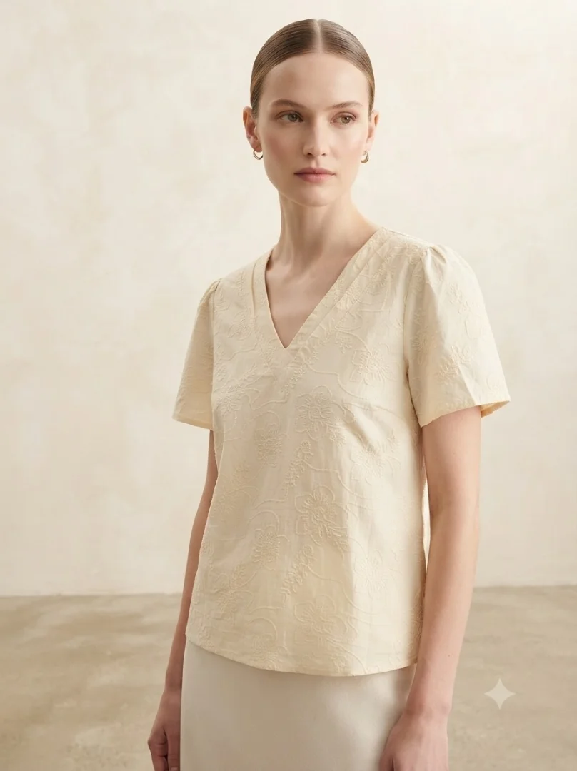 Blusa de Lino - Imagen 1