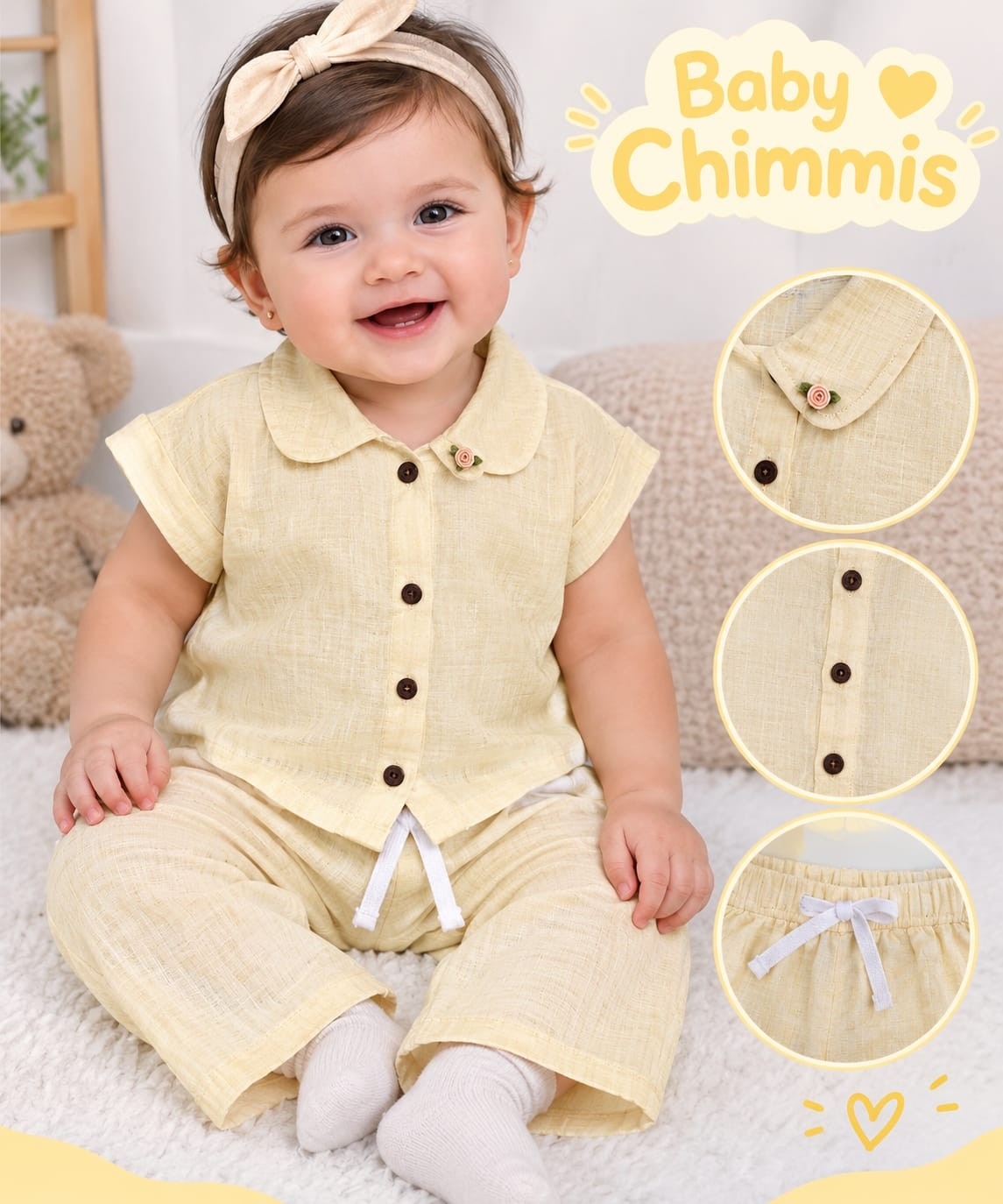 Conjunto Lino Beba - Imagen 3