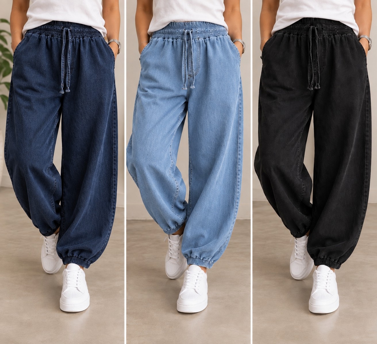 Babucha Jeans/gabardina - Imagen 3