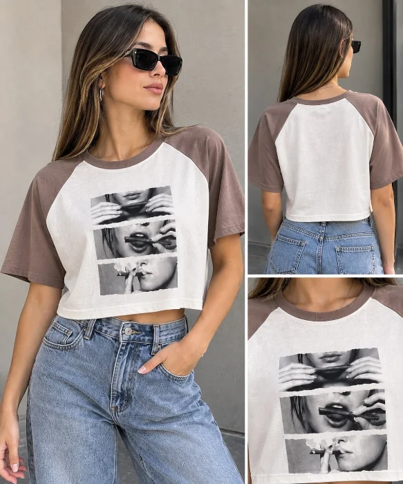 Remera Boxy Fit Manga Rangle