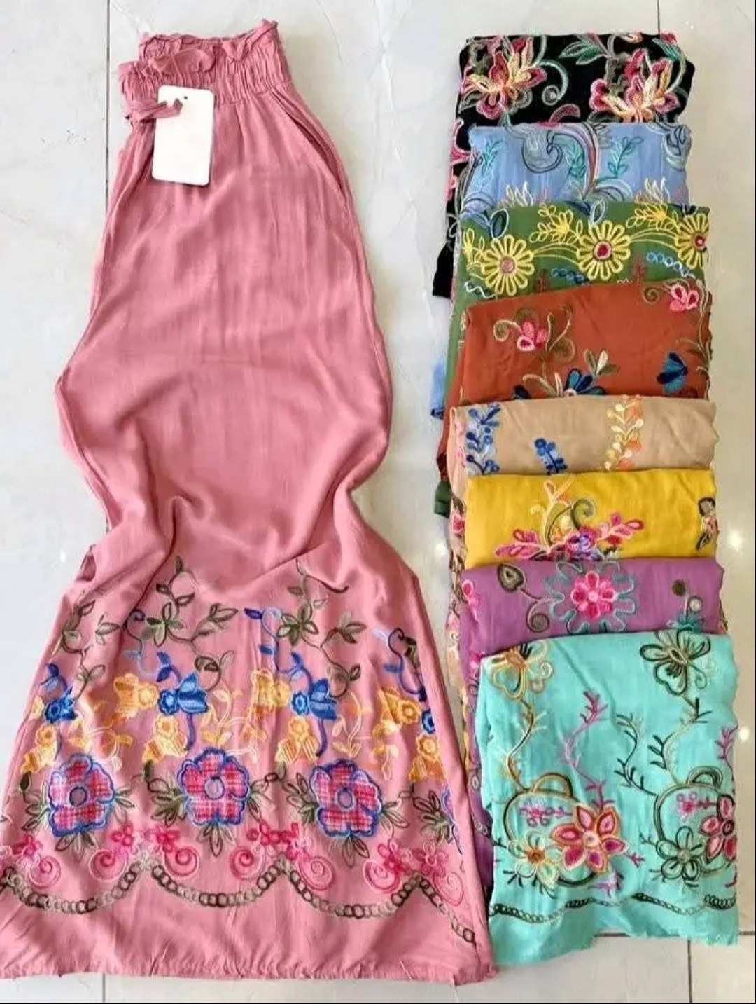 Palazo Maxi Bordado - Imagen 3