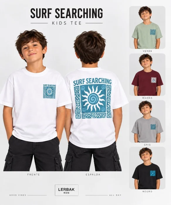 Remera Estampada Niño