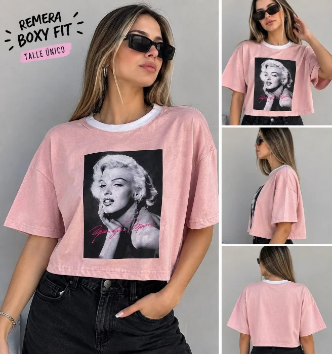 Remeras Boxy Fit