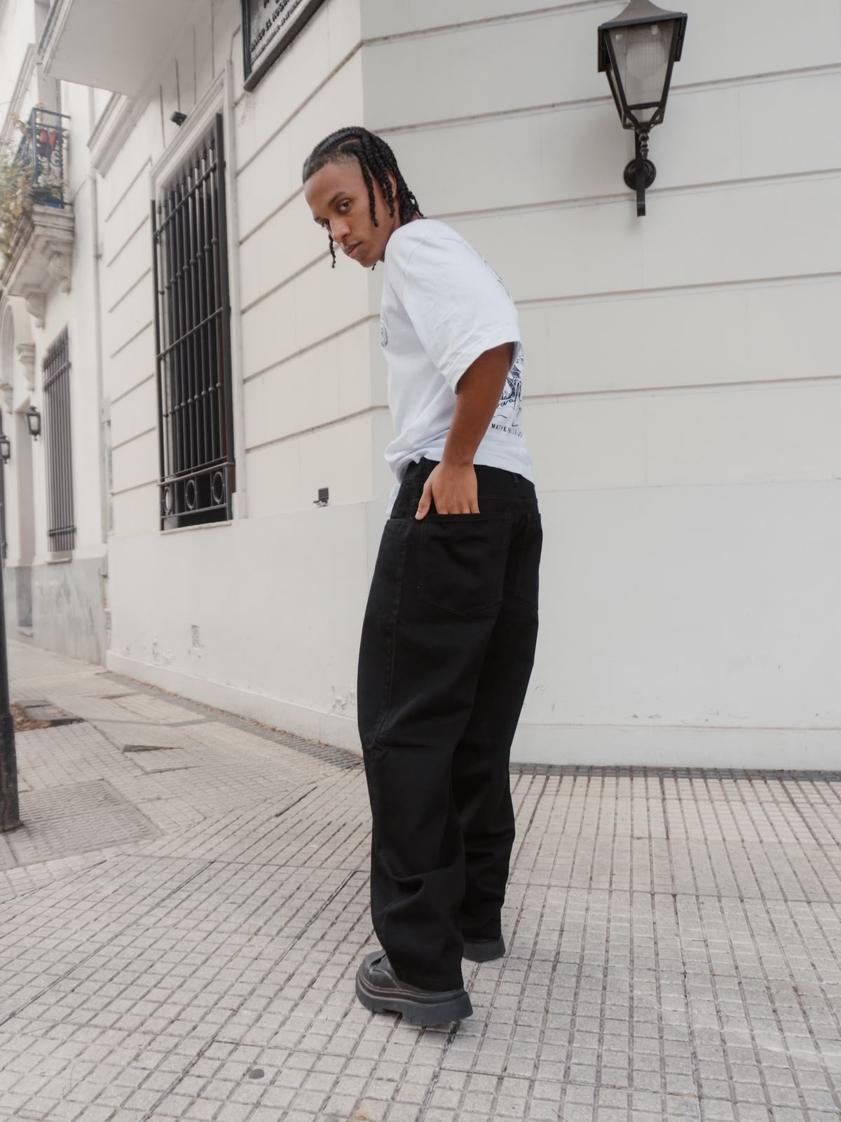 Baggy Negro Basico - Imagen 2