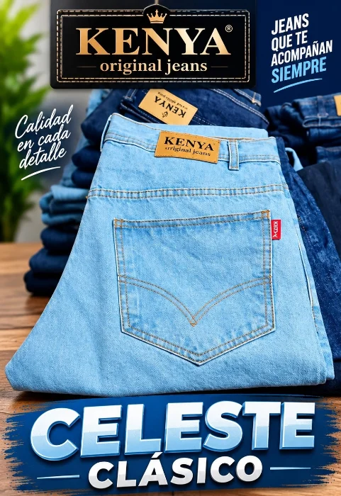Vaquero Clásico  Celeste