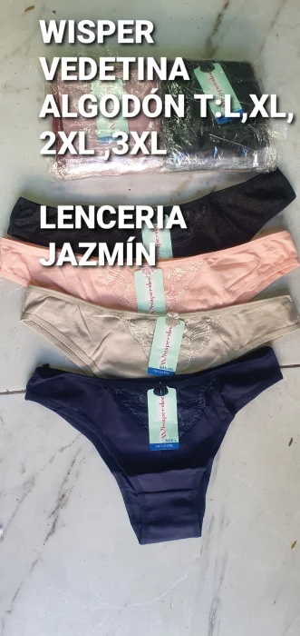 Wisper Vedetina Algodón Talles Especial  L,xl,2xl, 3xl