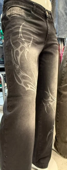 Baggy Láser Curvo Oscuro