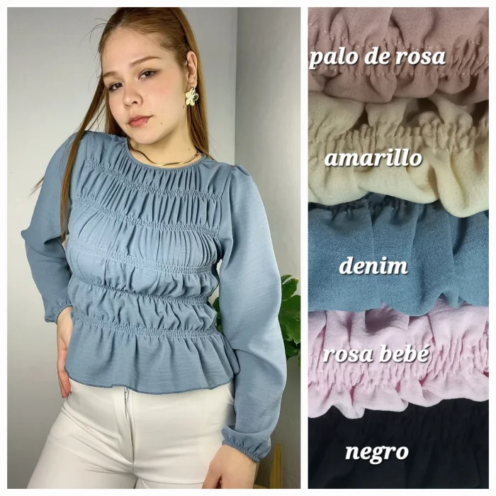 Blusa Roma Ml
