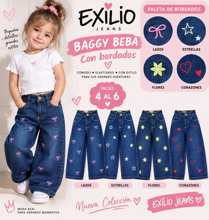 Baggy Bordado Beba