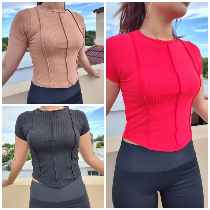 Remera Corset