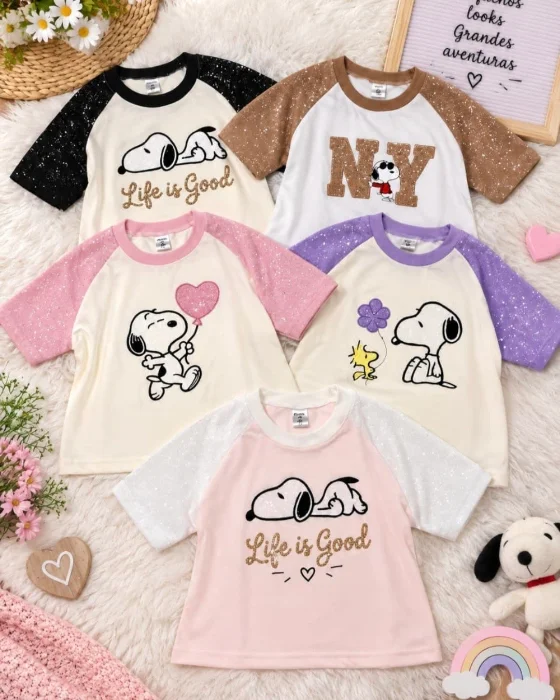 Remera Manga Rangla Nena