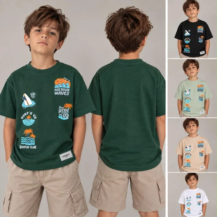 Remera Estampada Niño
