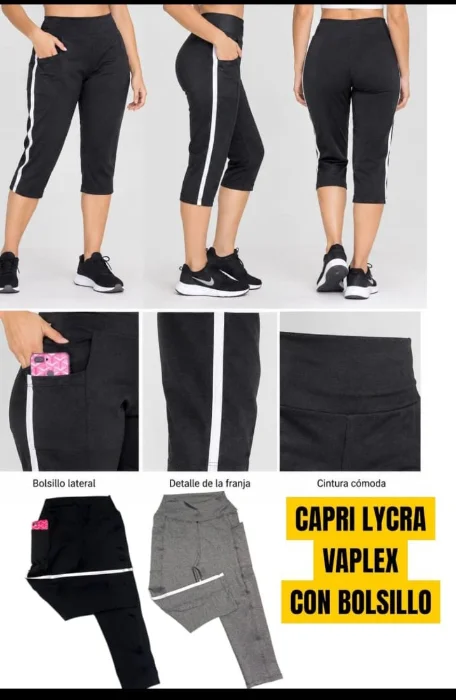 Capris con Bolsillos  en Vaplex
