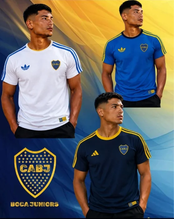 Remera Boca Algodón Estampa