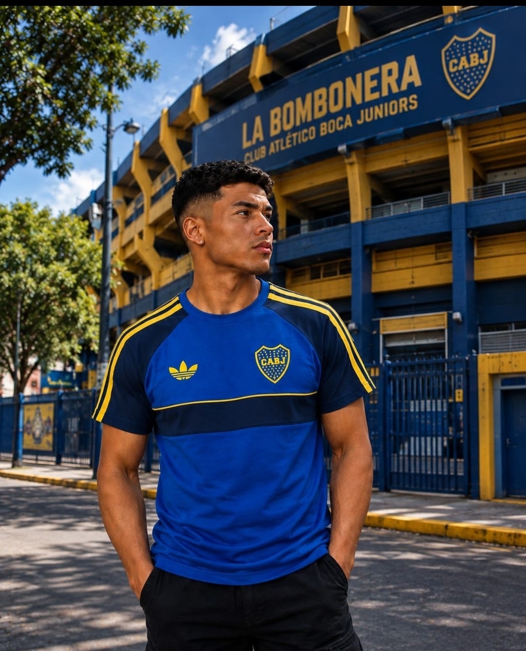 Remera Boca Algodón Estampa - Imagen 2