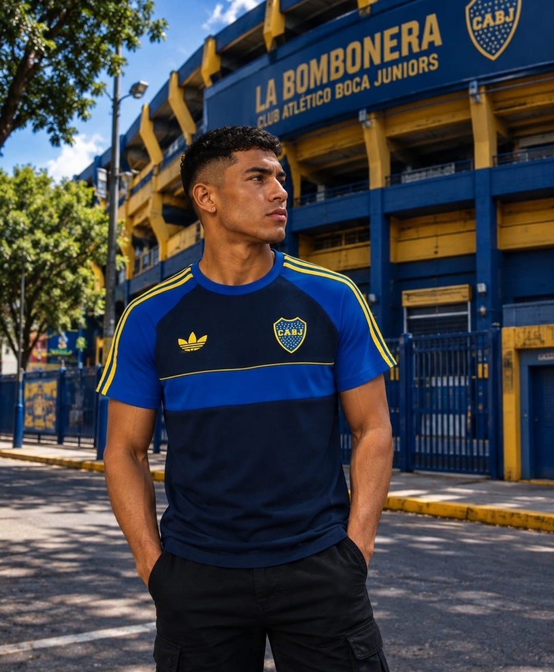 Remera Boca Algodón Estampa - Imagen 3
