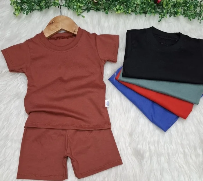 Conjunto Algodon Peindado Liso