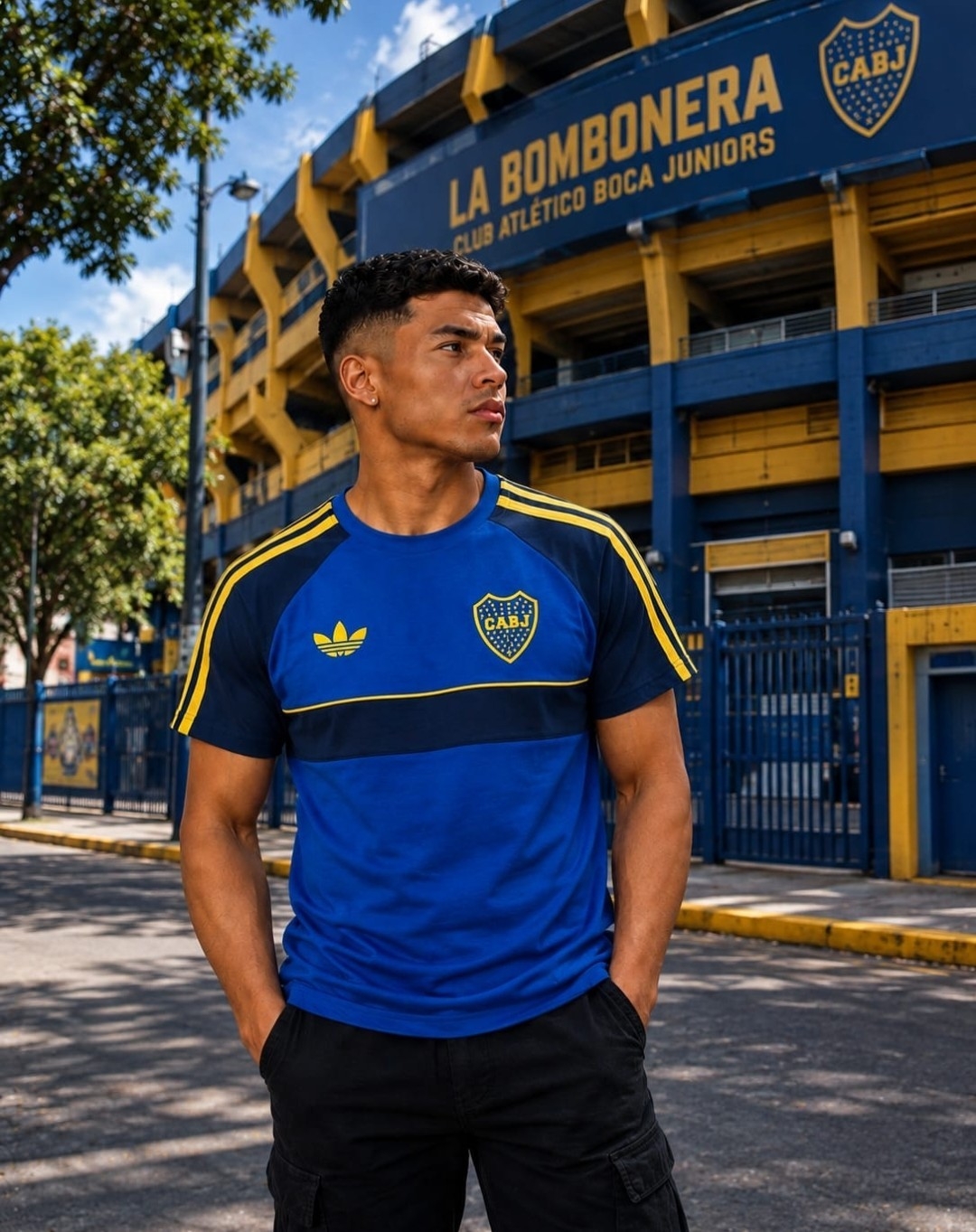 Remeras Boca River Algodón Estampado - Imagen 2