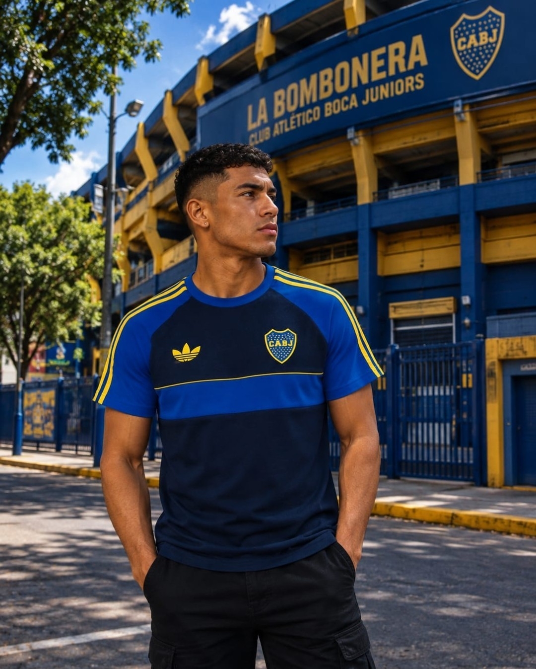 Remeras Boca River Algodón Estampado - Imagen 3