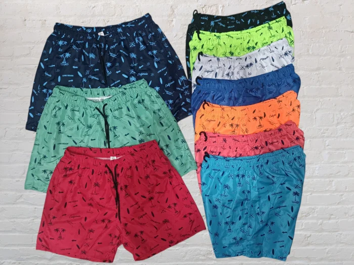 Short Playero Estampado Hombre