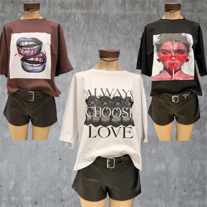 Boxy Fit Algodón Peinado