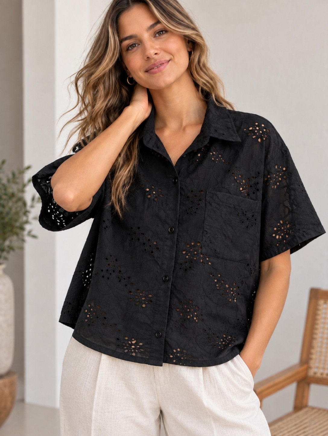 Camisa Broderie - Imagen 4