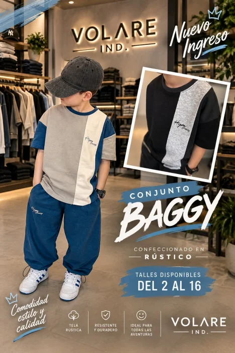 Conjunto Baggy