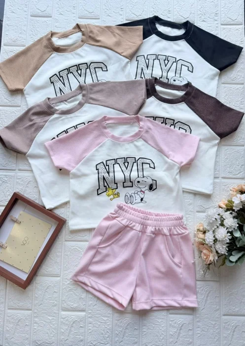 Conjunto Short Snoopy