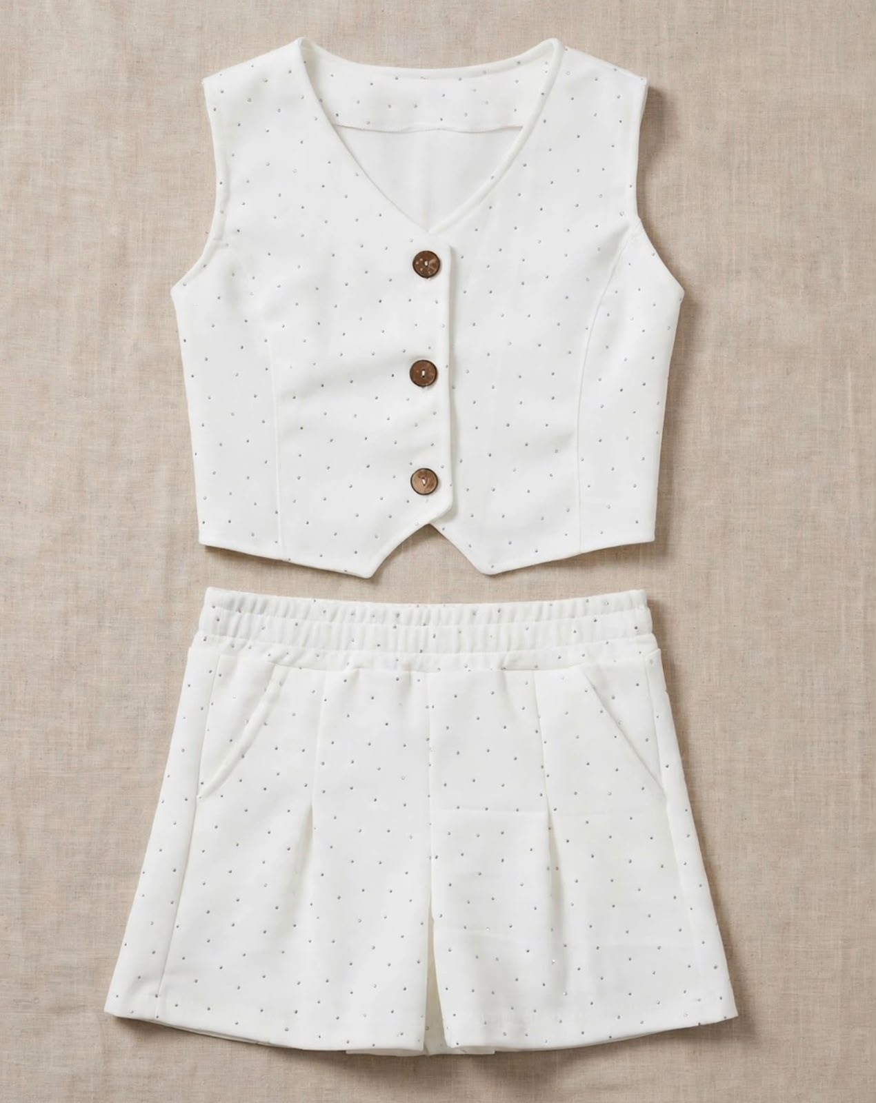 Conjunto Sastrero Short Strass - Imagen 2