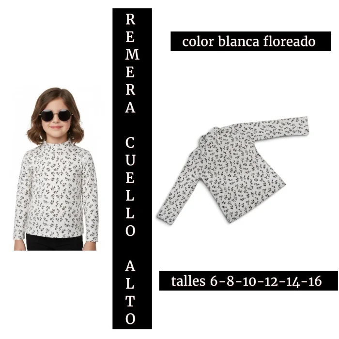 Remera Cuello Alto