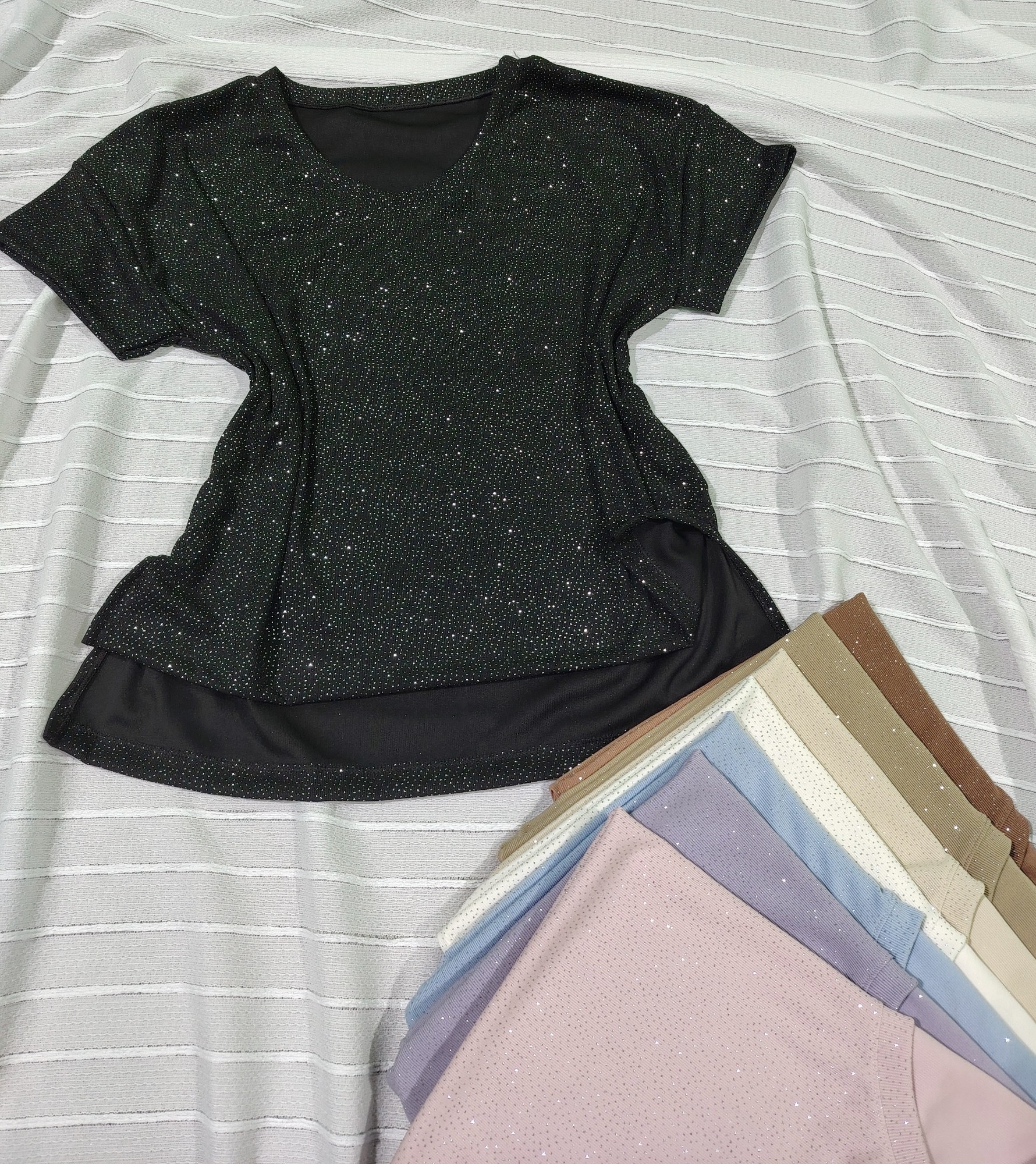 Remera con Tajo de Morley Gliters - Imagen 6
