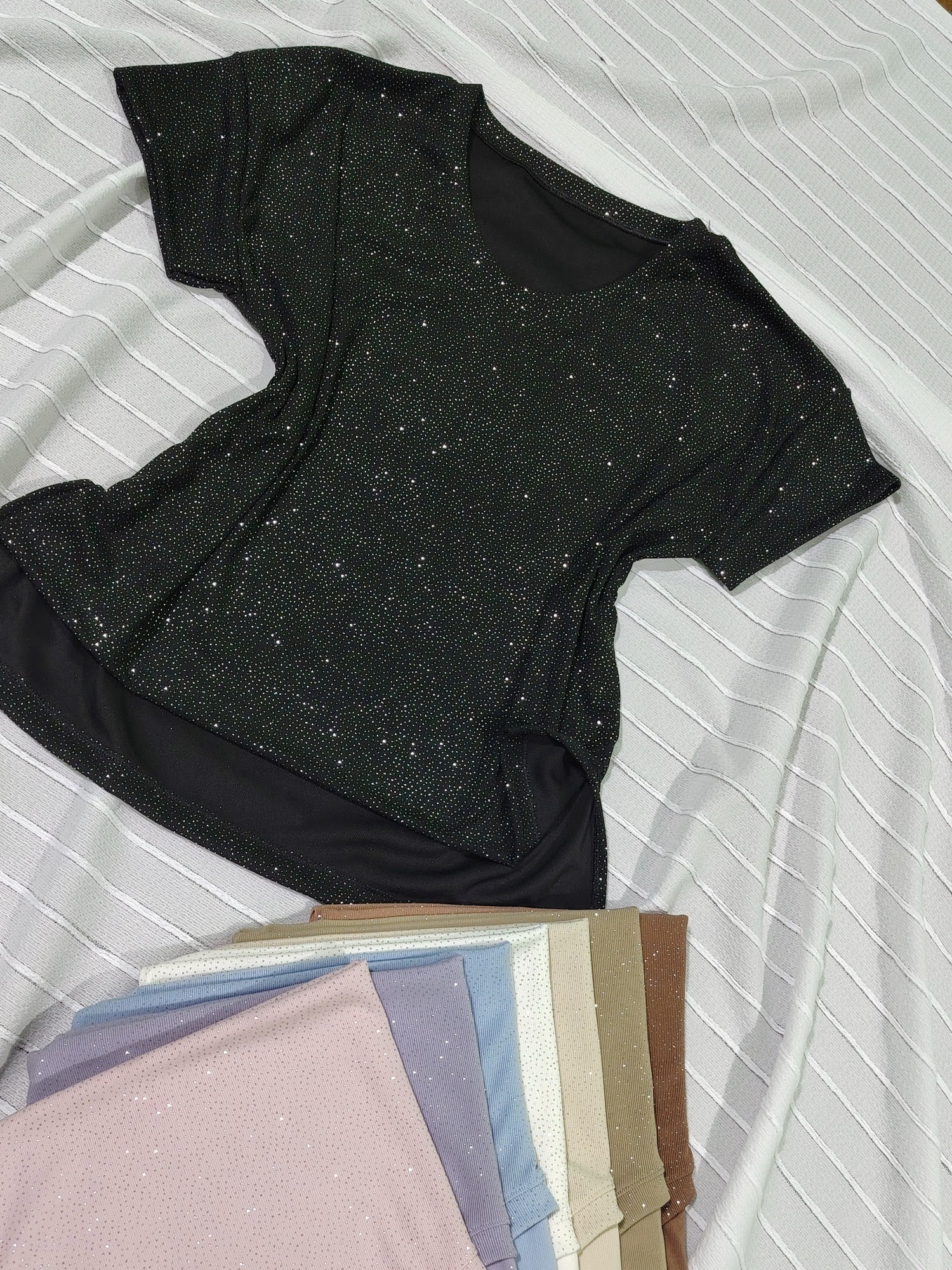 Remera con Tajo de Morley Gliters - Imagen 7