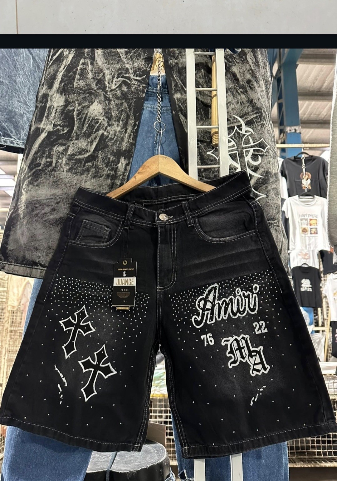 Bermudas con Diseño y Estras - Imagen 3