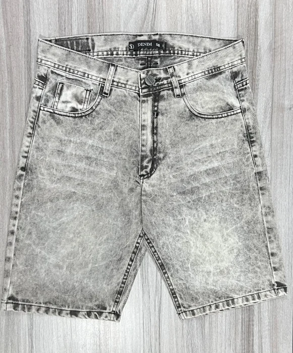 Bermuda Mom Gris Cl Loc+big con Ruedo