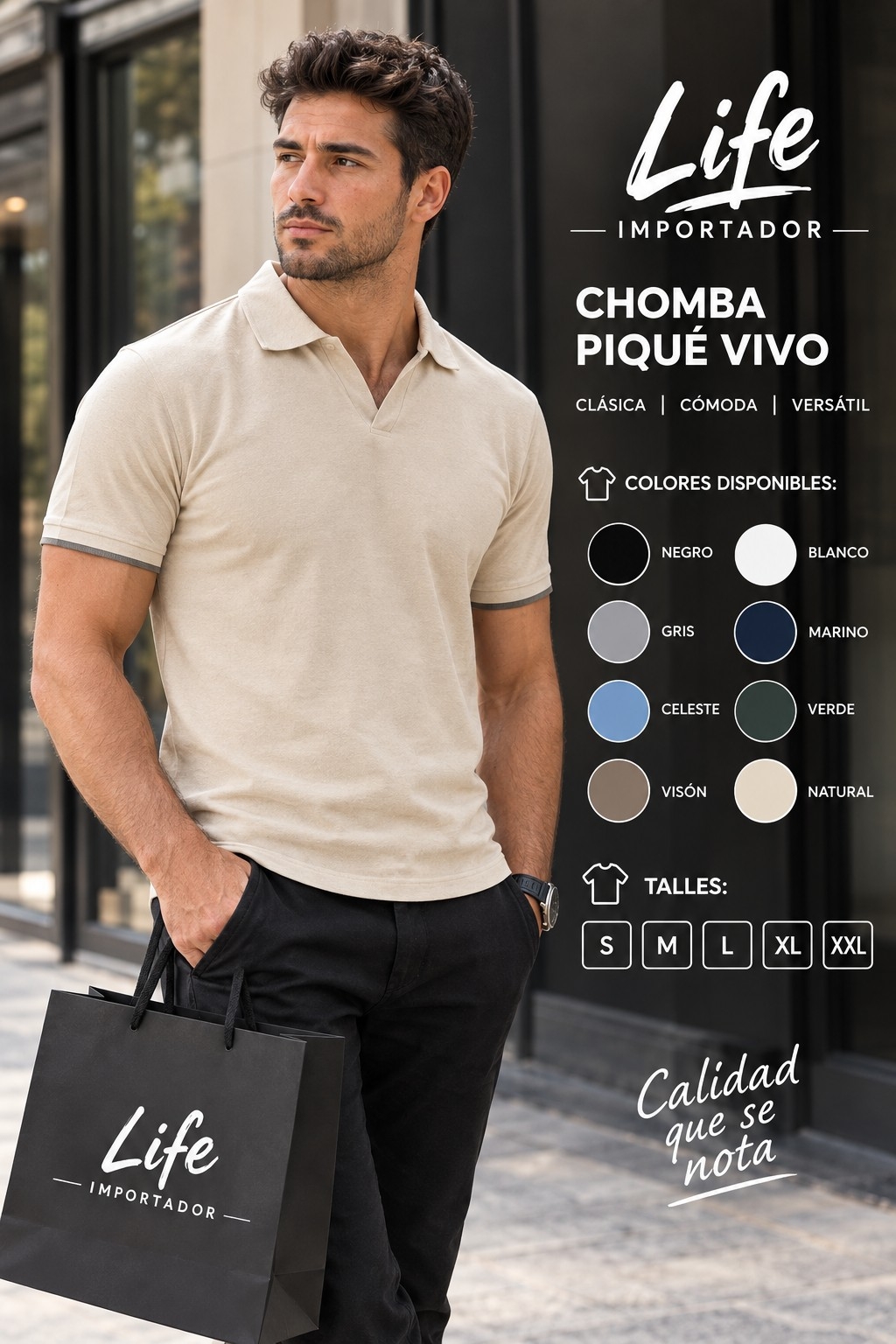 Chomba Escote V - Imagen 2
