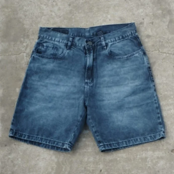 Bermuda Clasica Azul Oscuro