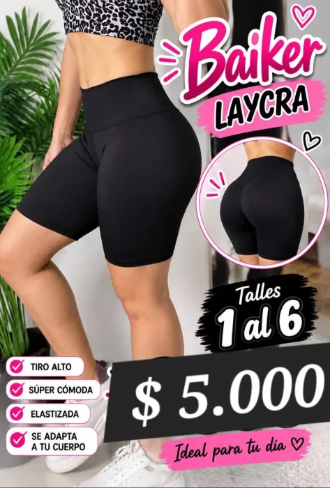Short Levanta Cola Importado