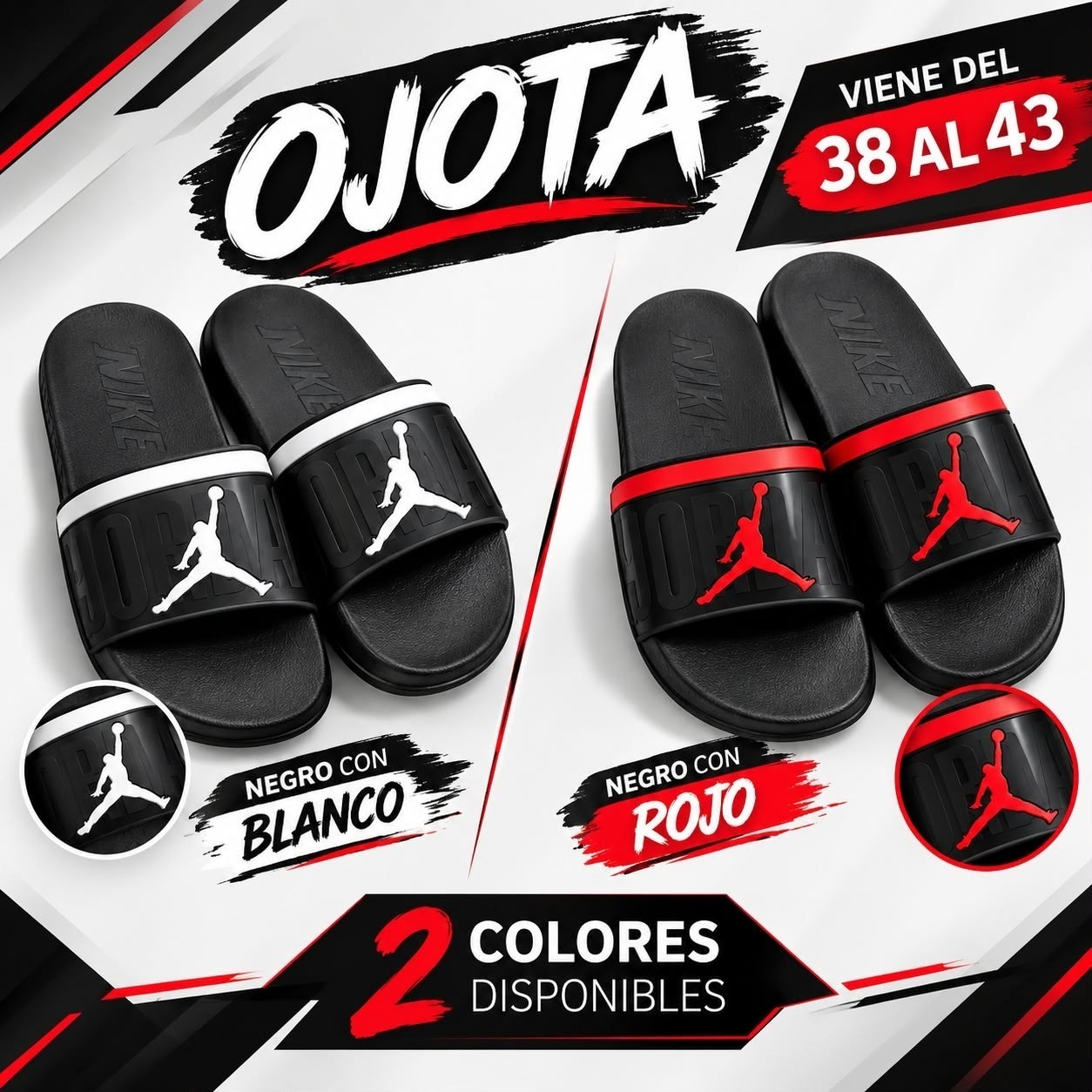 Ojotas Puro Negro - Imagen 3