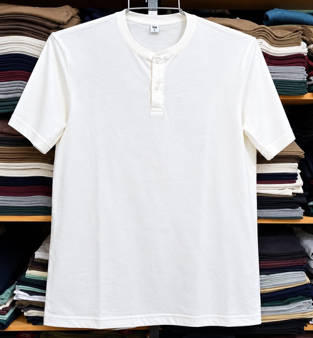 Remera con Botón, Talle Especial - Imagen 2