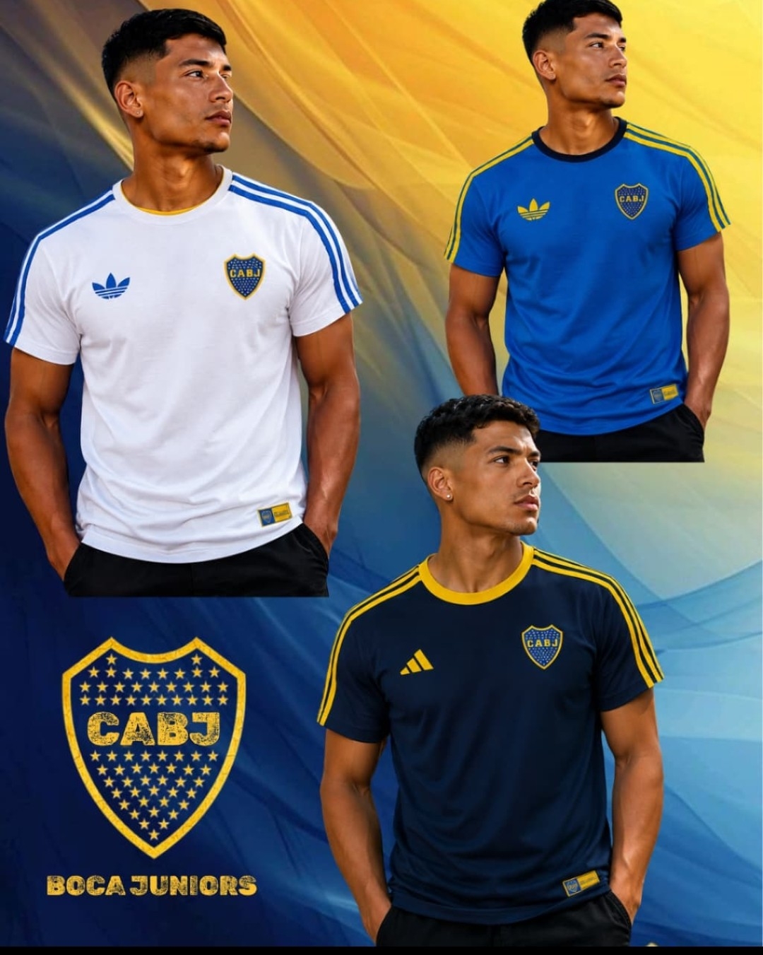 Remera Boca River Algodón Estampado - Imagen 2