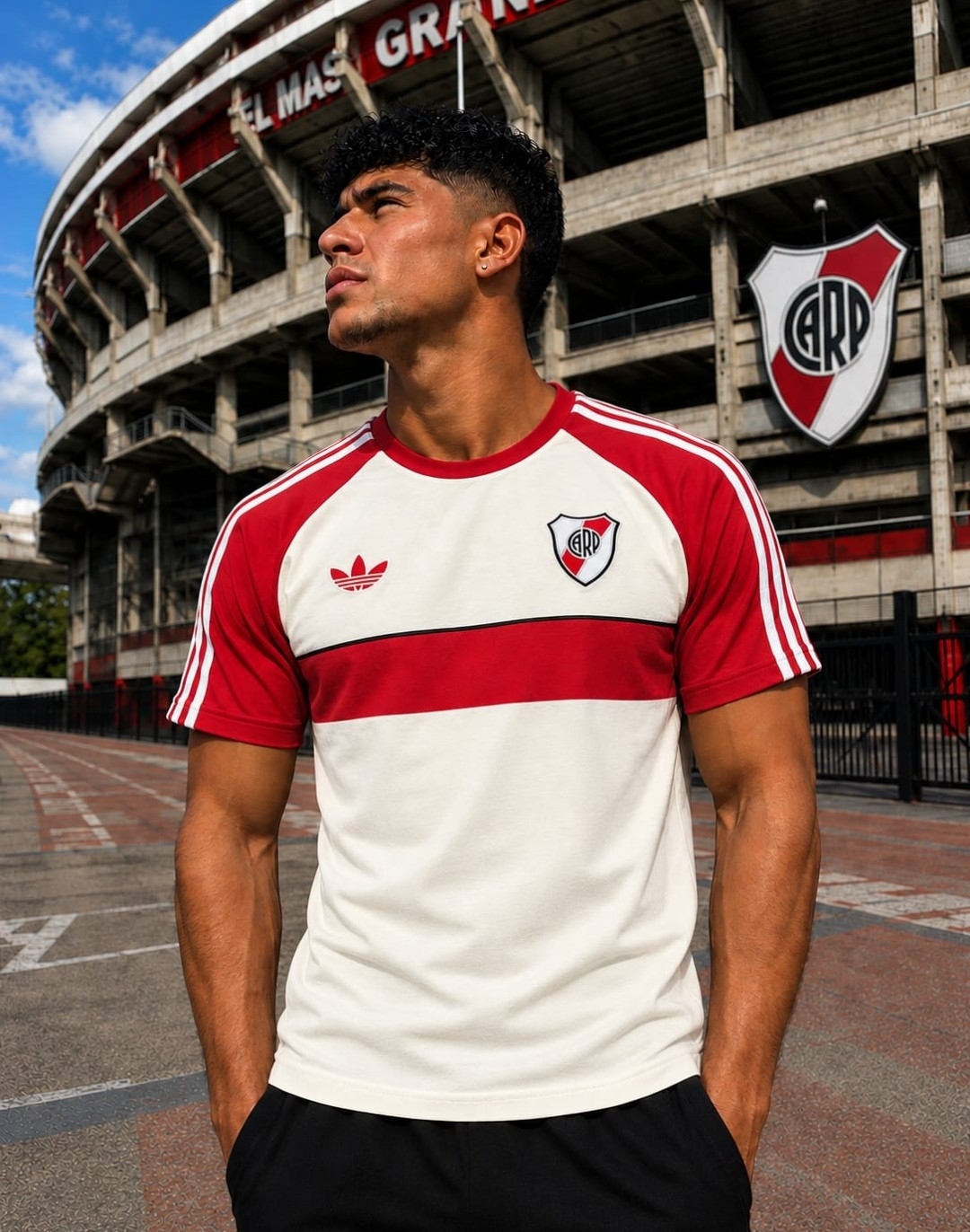 Remera Boca River Algodón Estampado - Imagen 4
