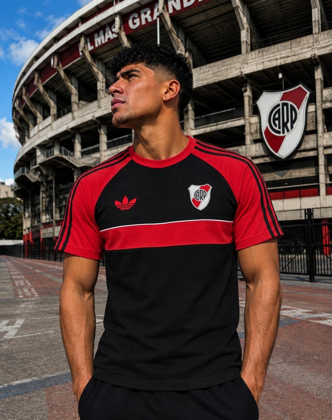 Remera Boca River Algodón Estampado - Imagen 5
