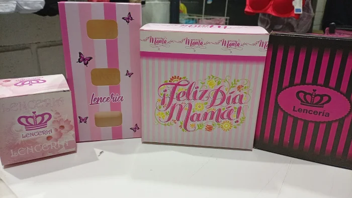 Cajitas para Lencería. Ideal Día de la Madre!!