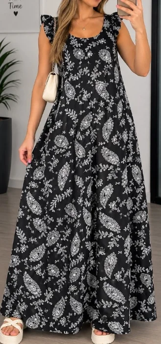 Vestido Largo Cey Puff